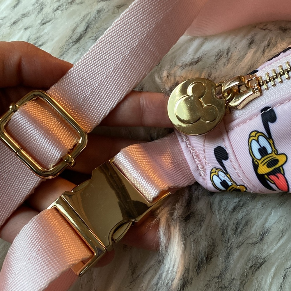 Stoney Clover Lane Pink Disney Mickey & Minnie Fanny Pack - Picture 4 of 4